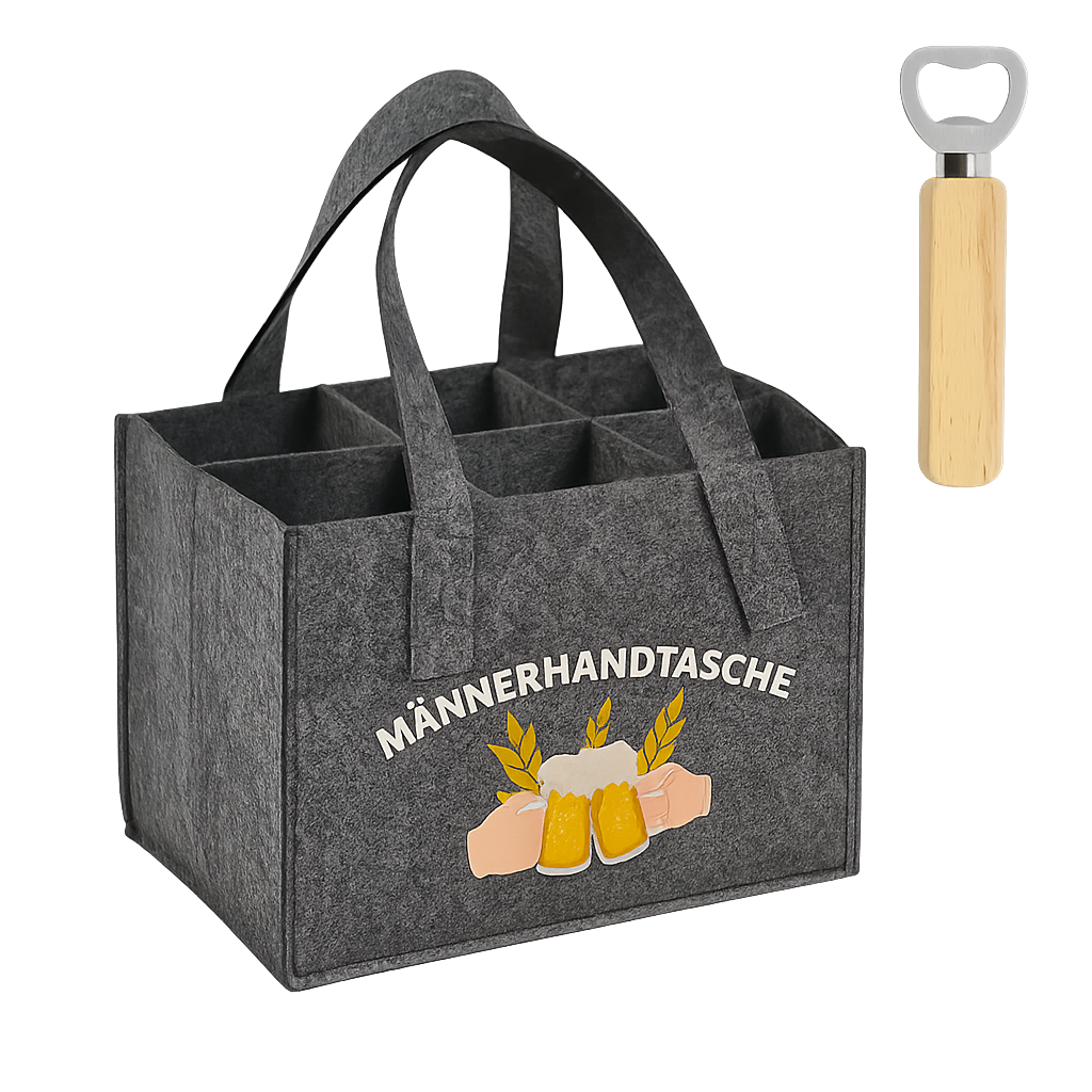 „Männerhandtasche“ - Bierträger