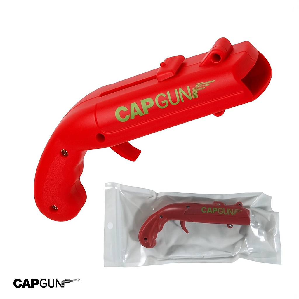 CAPGUN - Flaschenöffner mit Schussfunktion
