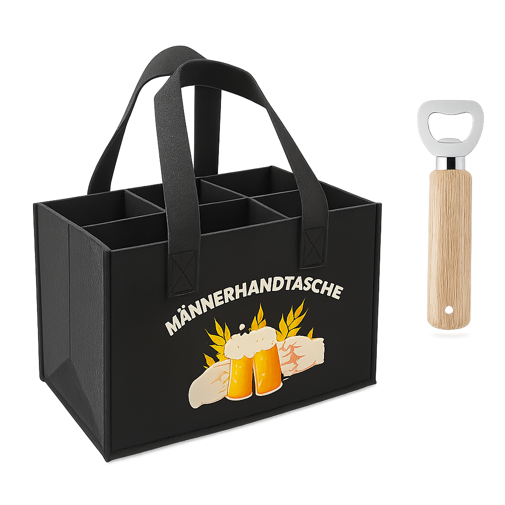 „Männerhandtasche“ - Bierträger