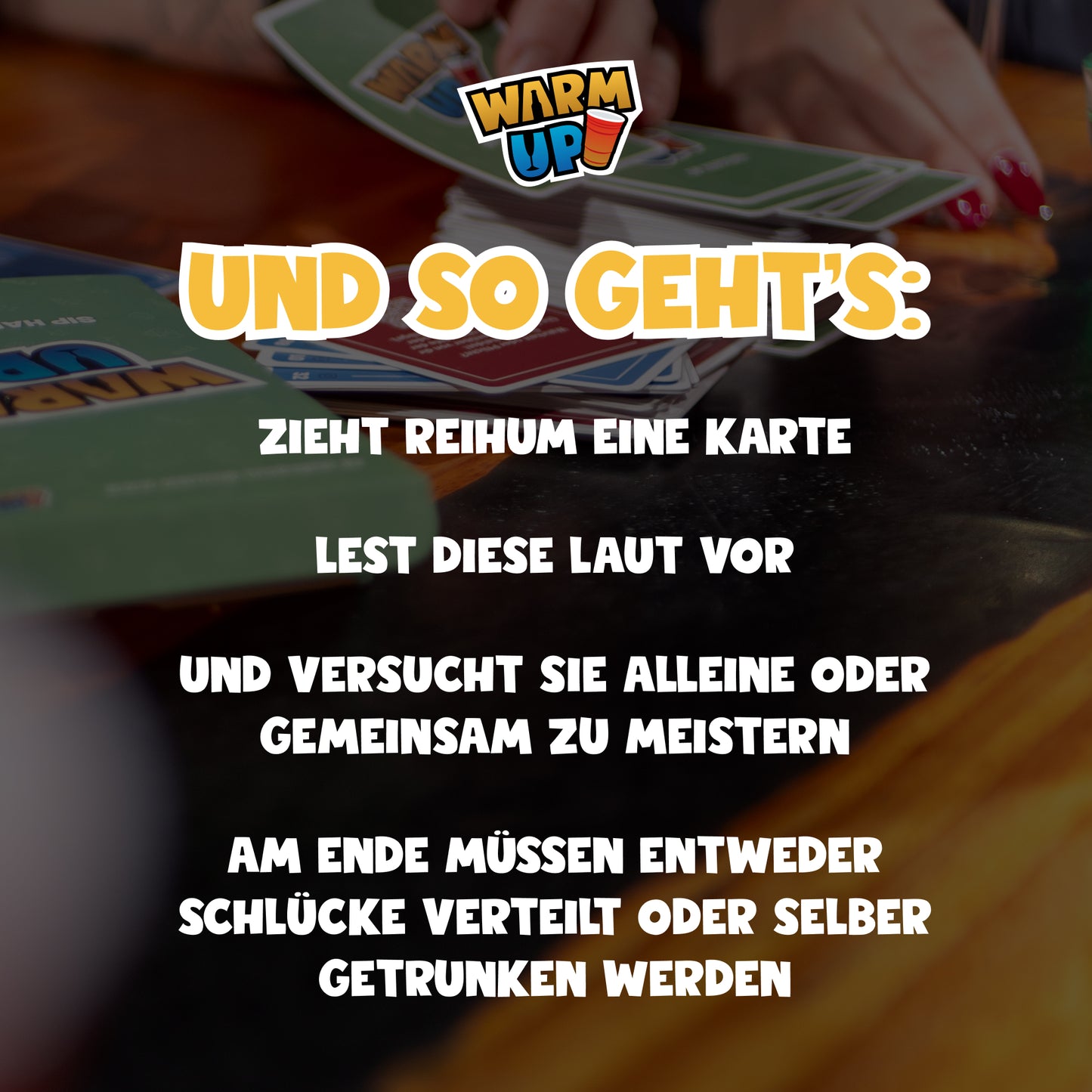 WarmUp - Das Trinkspiel