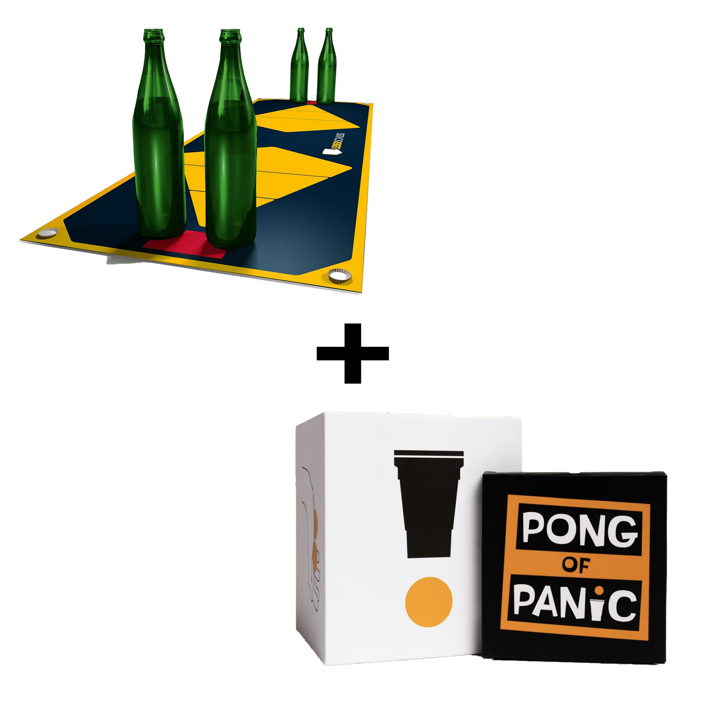 Partybundle "Der perfekte Gast" - Action, Baby, Action (Leberschuss, Pong of Panic)