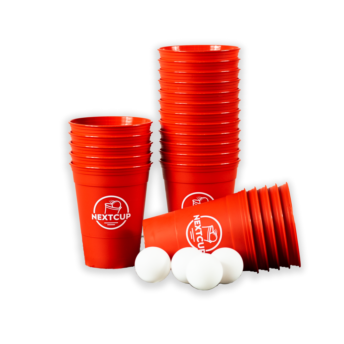 NextCup Beer Pong Set - Nachhaltige Mehrwegbecher