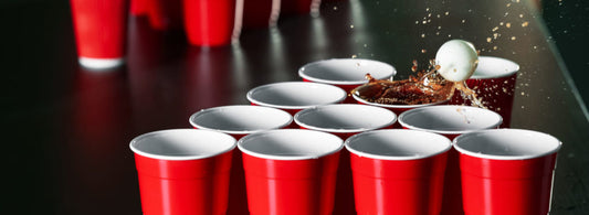 PAUA - Trinkspiele: 1. Beerpong-Regeln