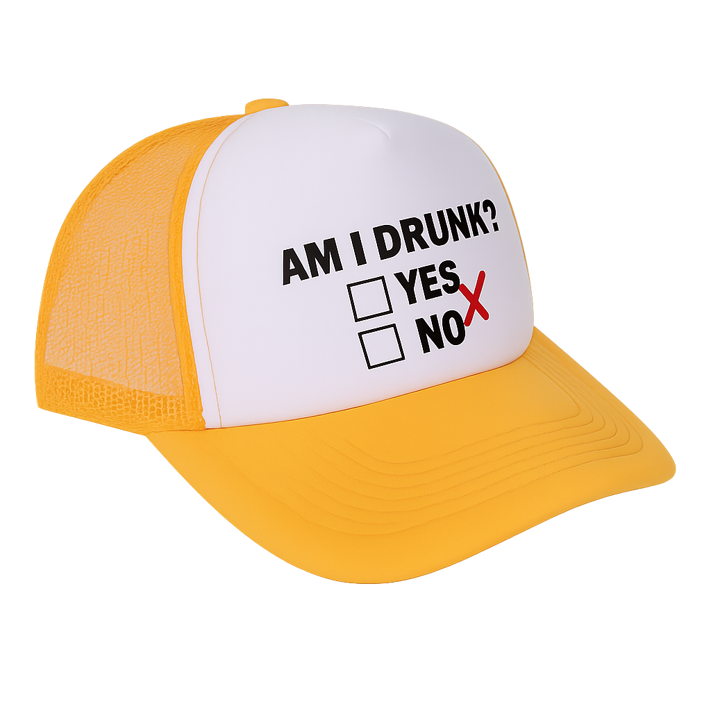 Cap „Am I drunk“