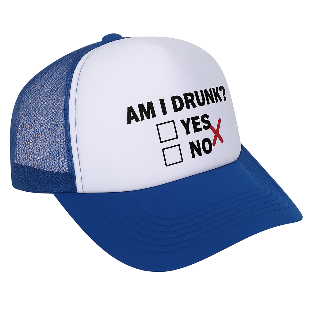 Cap „Am I drunk“