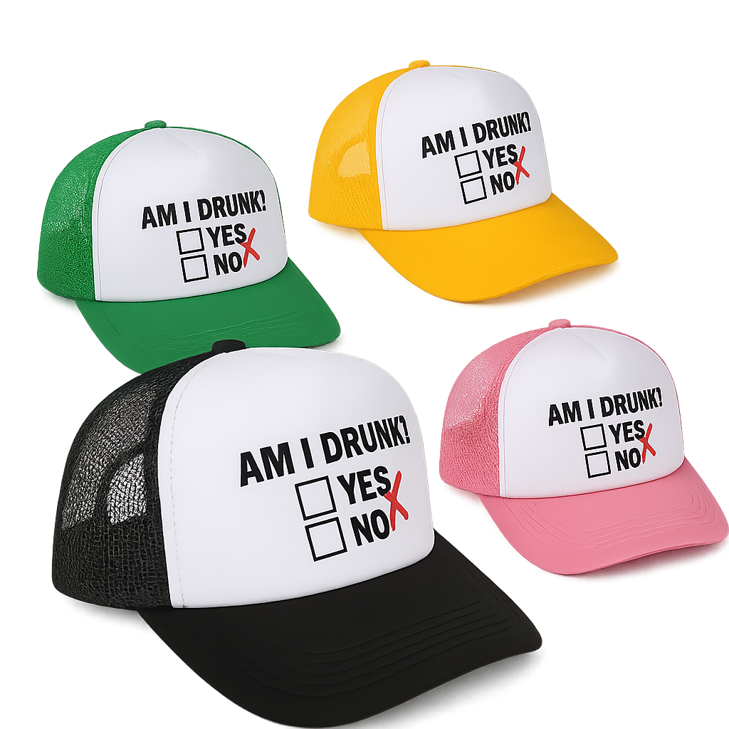 Cap „Am I drunk“