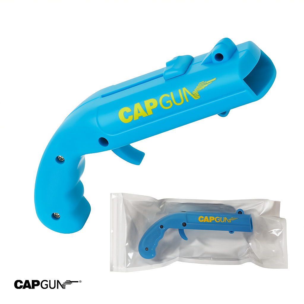 CAPGUN - Flaschenöffner mit Schussfunktion
