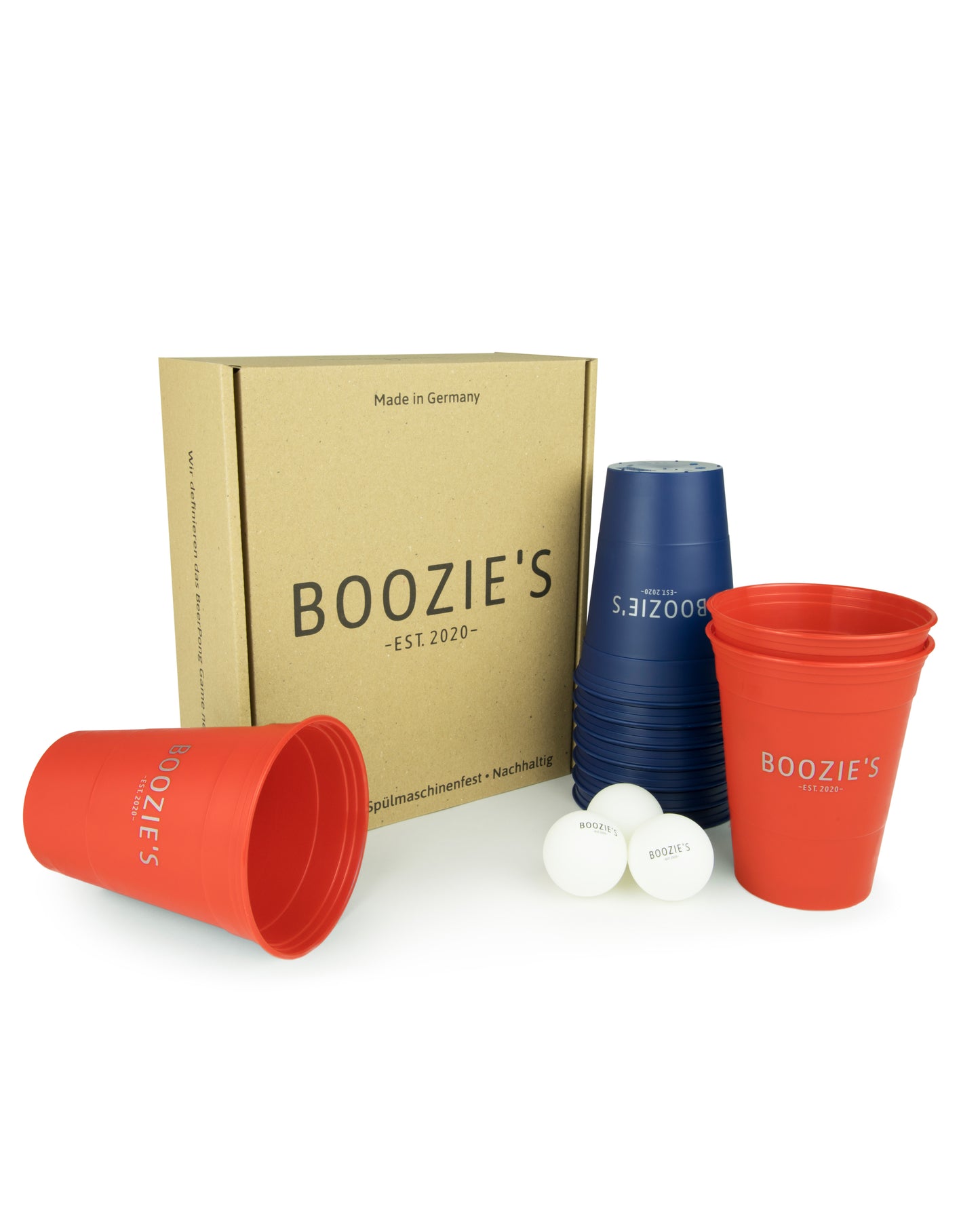 Boozies - Nachhaltige Beerpongbecher Mixed